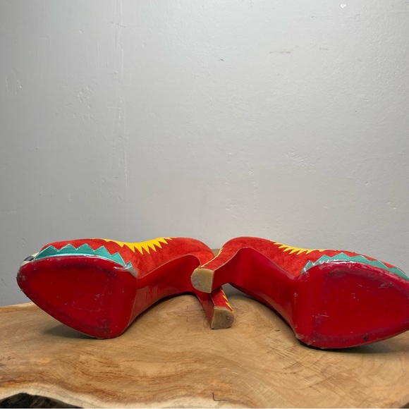 Christian Louboutin peep toe heels 38 - Picture 13 of 16